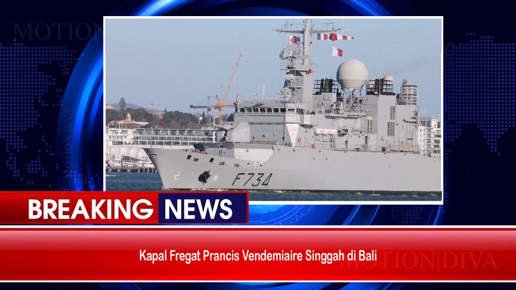 Kapal Prancis Singgah Bali