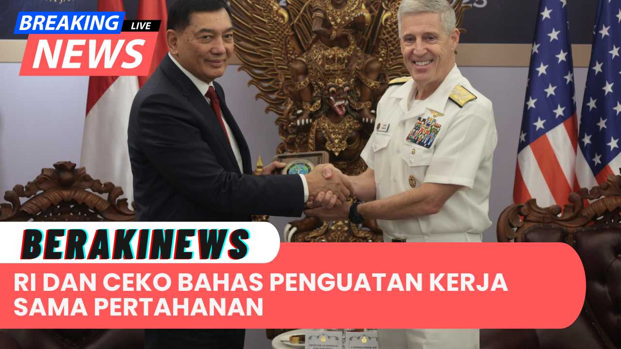 RI dan Ceko Bahas Penguatan Kerja Sama Pertahanan