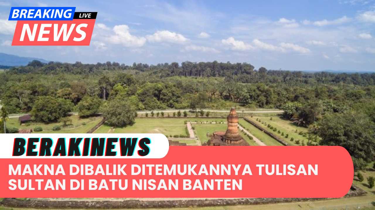 Tulisan Sultan Batu Nisan Banten