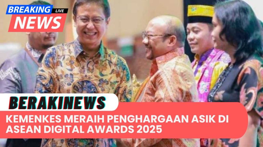 Kementerian Kesehatan Indonesia Meraih Penghargaan ASIK di ASEAN Digital Awards 2025